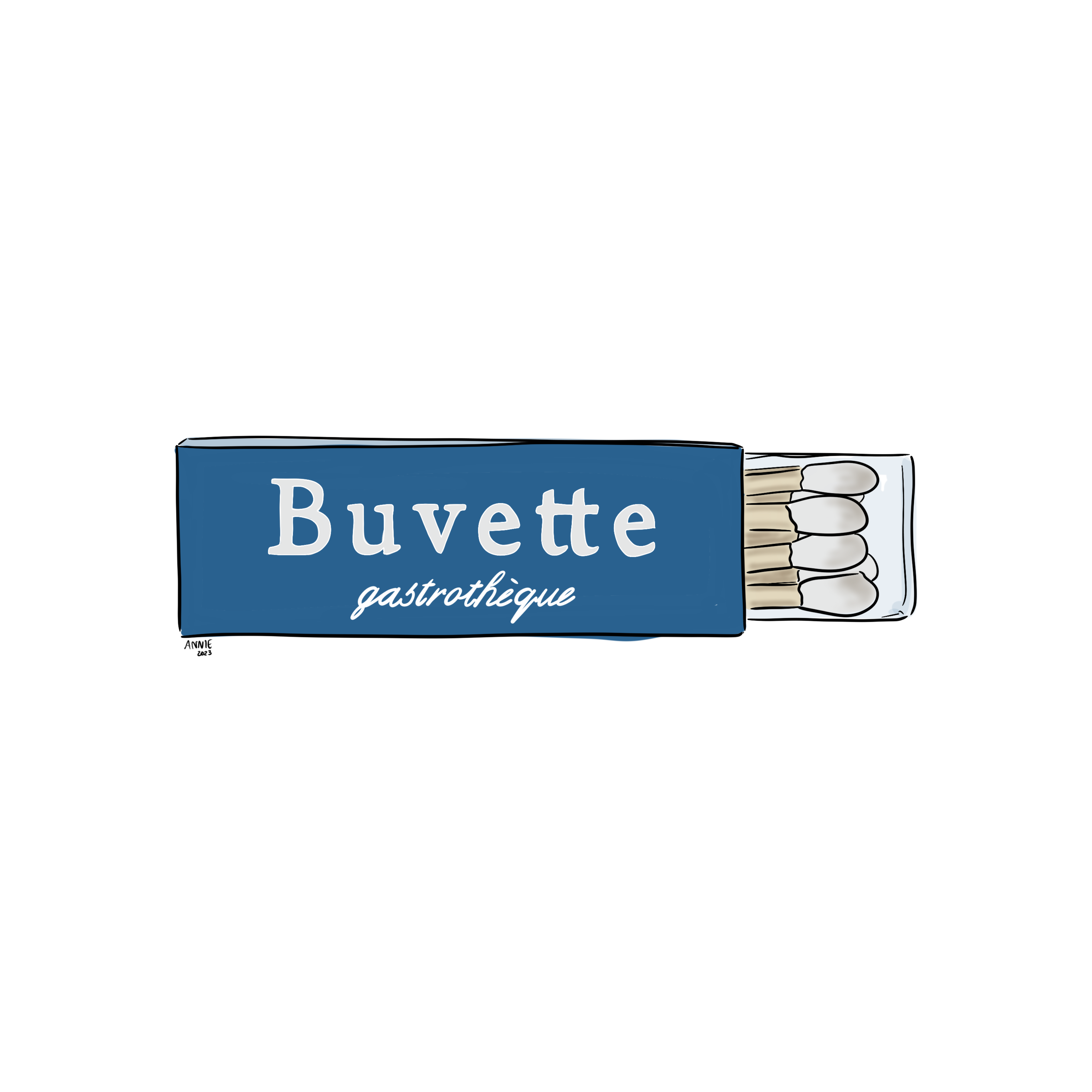 Buvette's Matchbook