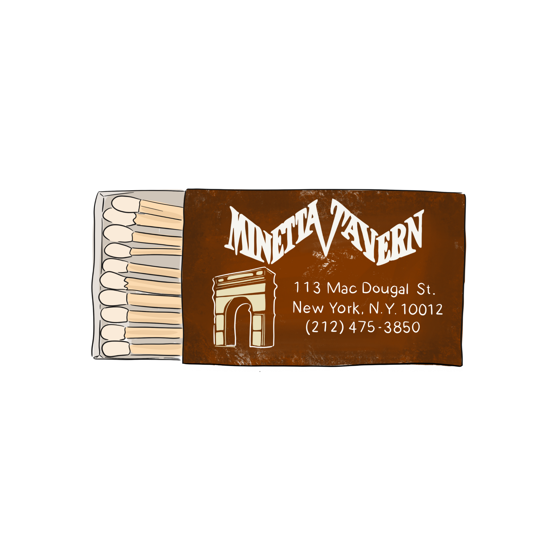 Minetta Tavern Matchbook #2