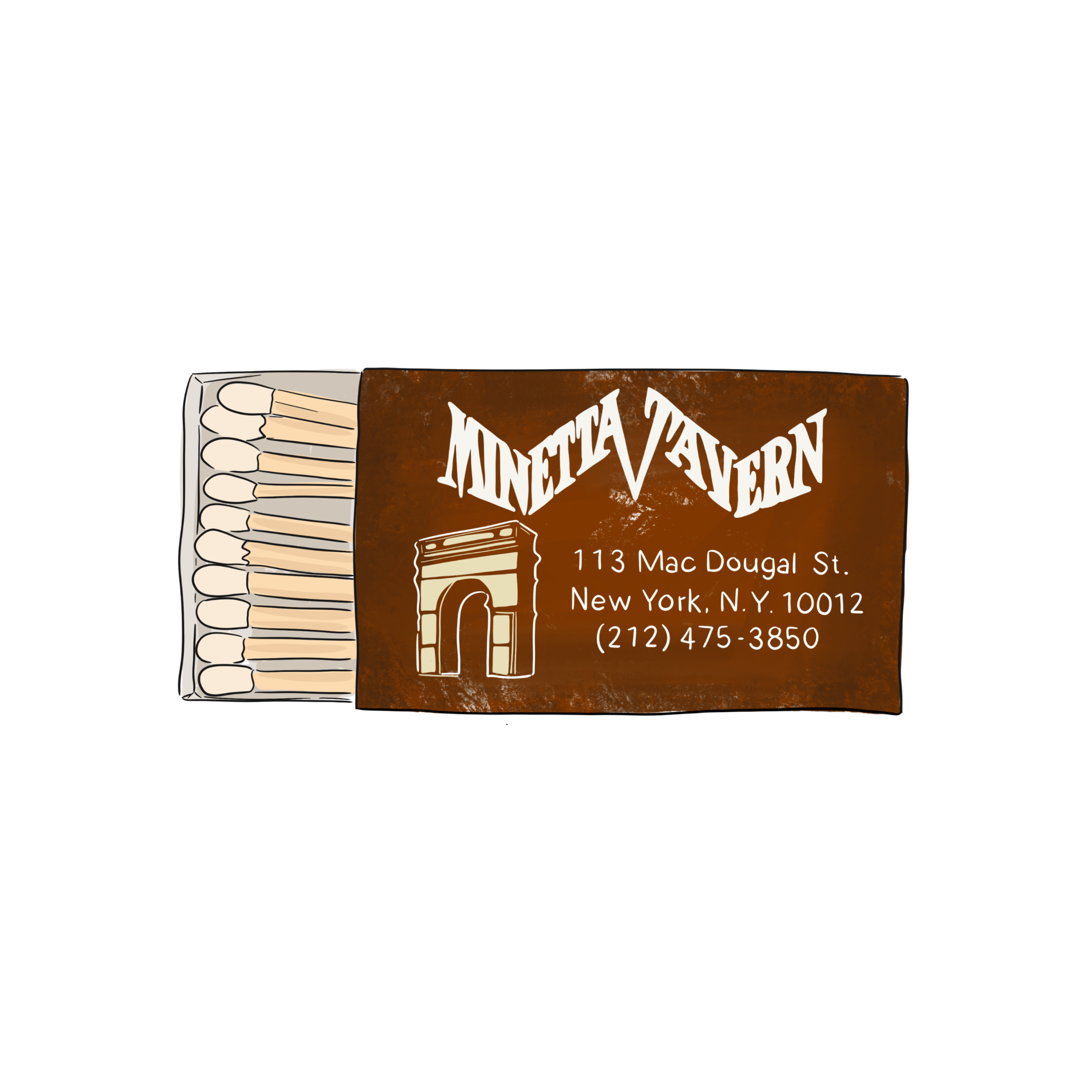 Minetta Tavern Matchbook #2