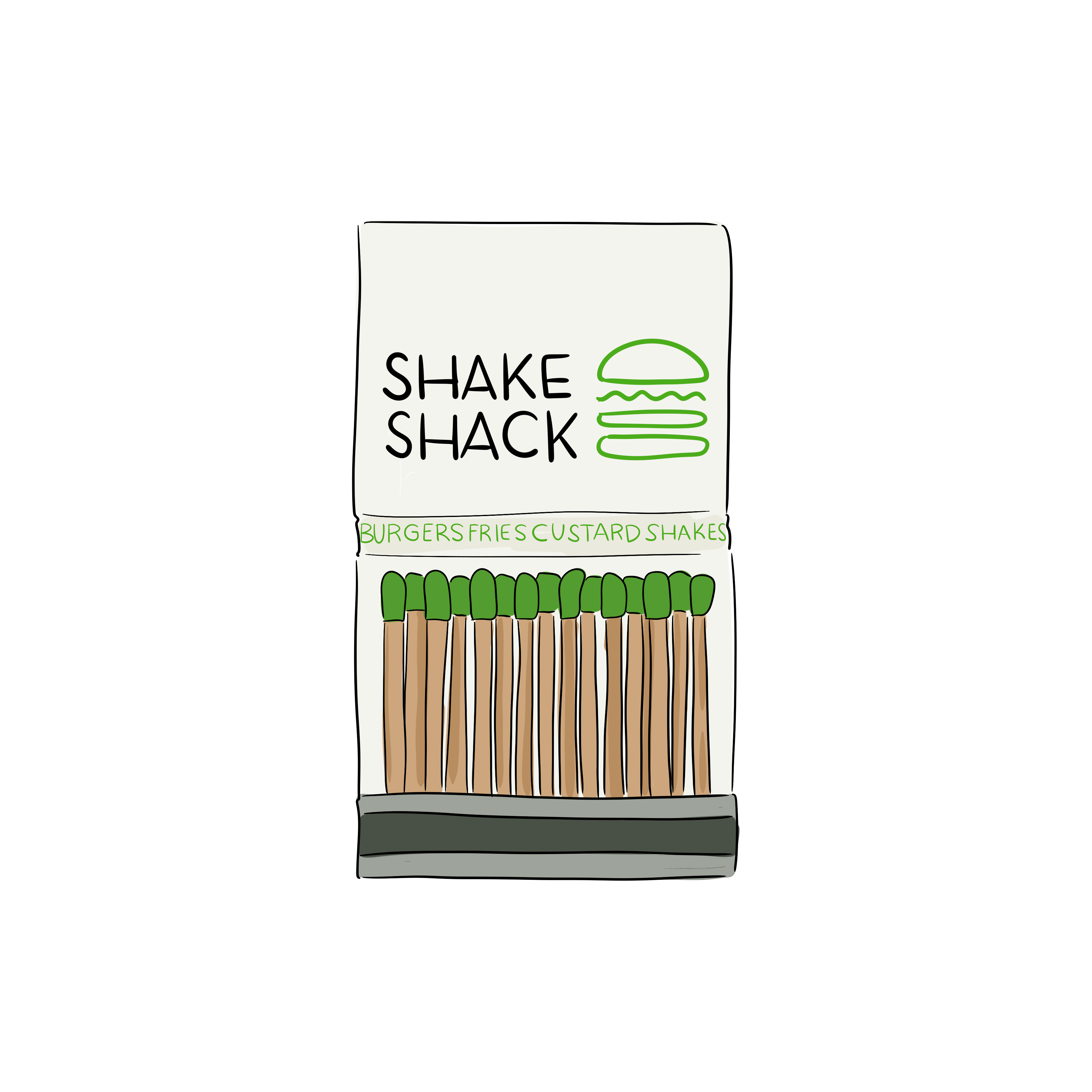 Shake Shack Matchbook