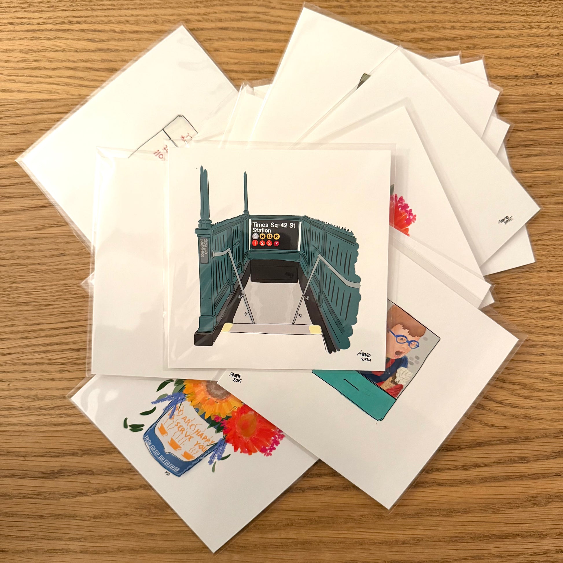 NYC Mystery Mini Print