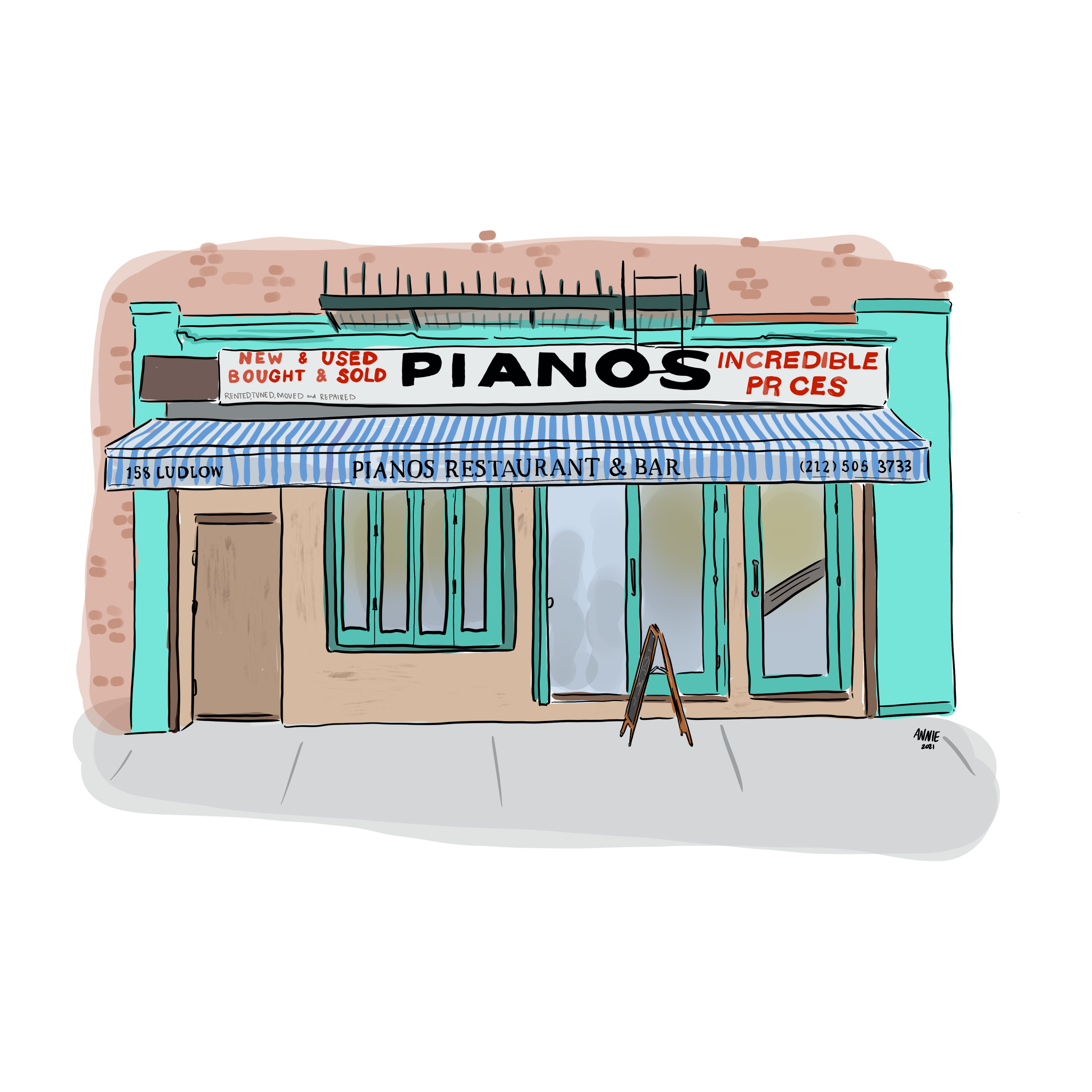 Piano's LES